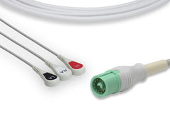 Datascope Expert One-Piece ECG Cable 0012-00-1192