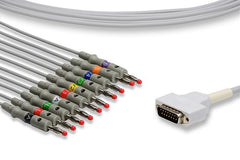 GE® Marquette Compatible EKG Cable