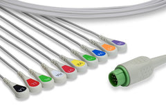 Fukuda Denshi Monitoring with 10 Leads ECG Cable