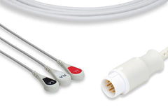 Philips® Compatible One-Piece ECG Cable