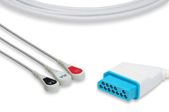 Spacelabs Nihon Kohden One-Piece ECG Cable