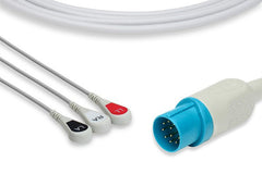 Nihon Kohden One-Piece ECG Cable BC-753V