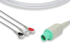 Hellige One-Piece ECG Cable