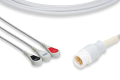 Philips® One-Piece Compatible ECG Cable M1986A