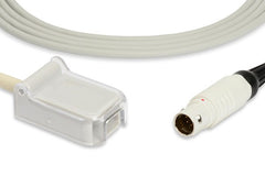 Siemens® Draeger® Compatible SpO2 Adapter Cable, 8 pins