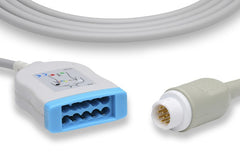 Philips® M1949A Compatible EKG Trunk Cable